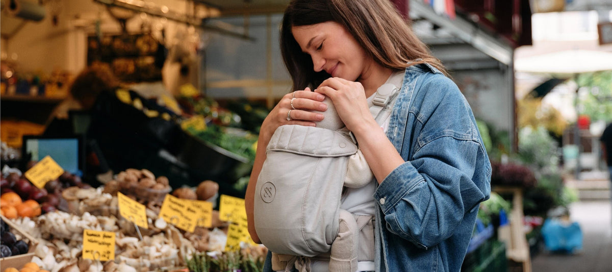 Rückenschonende Babytragen – funktioniert das?