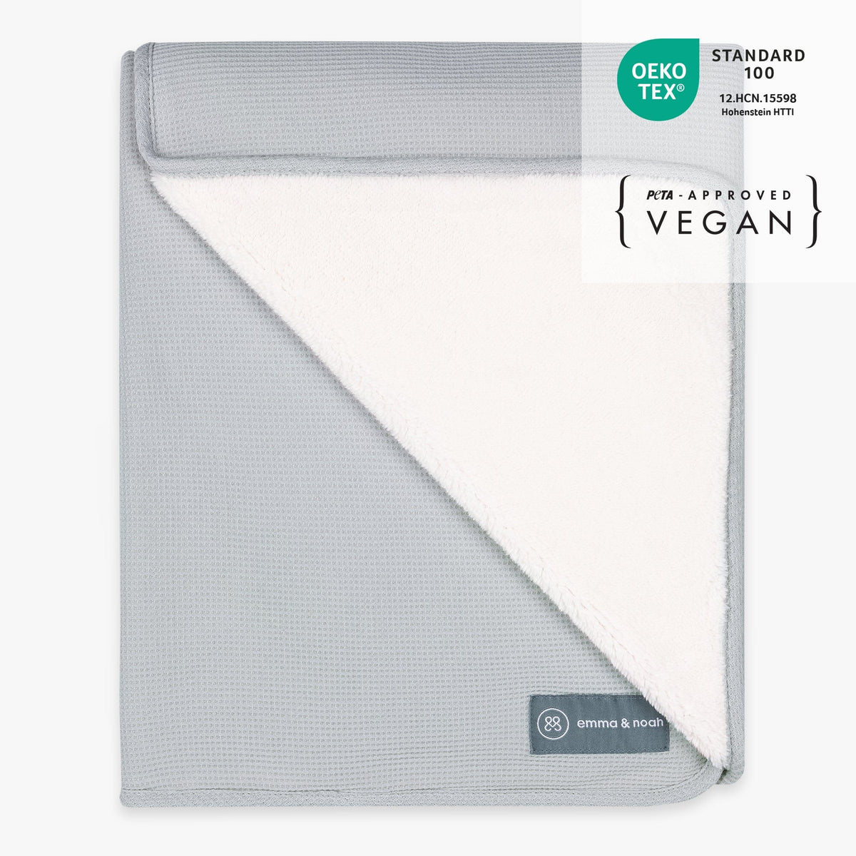Kuscheldecke | Essential Grau