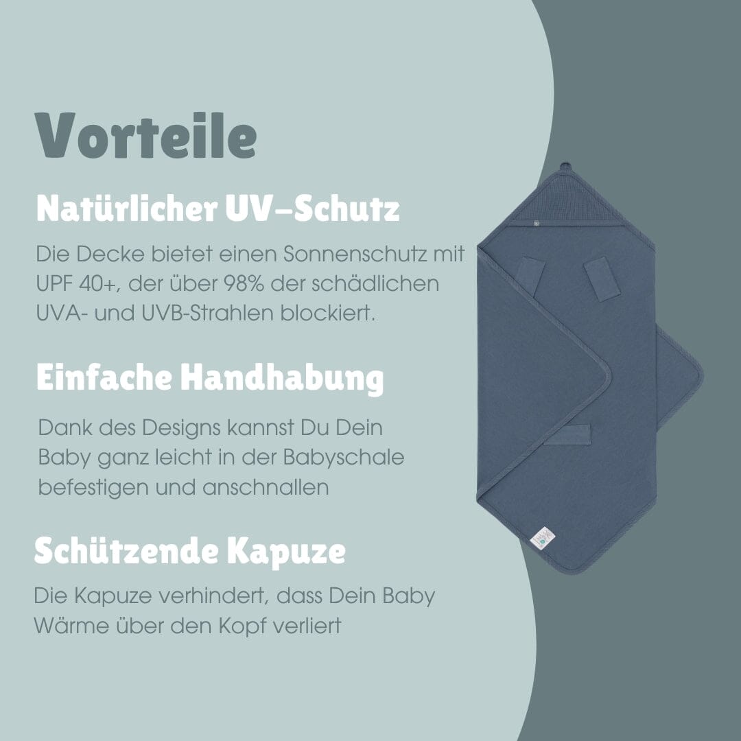 UV-Decke Baby | Essential Blau