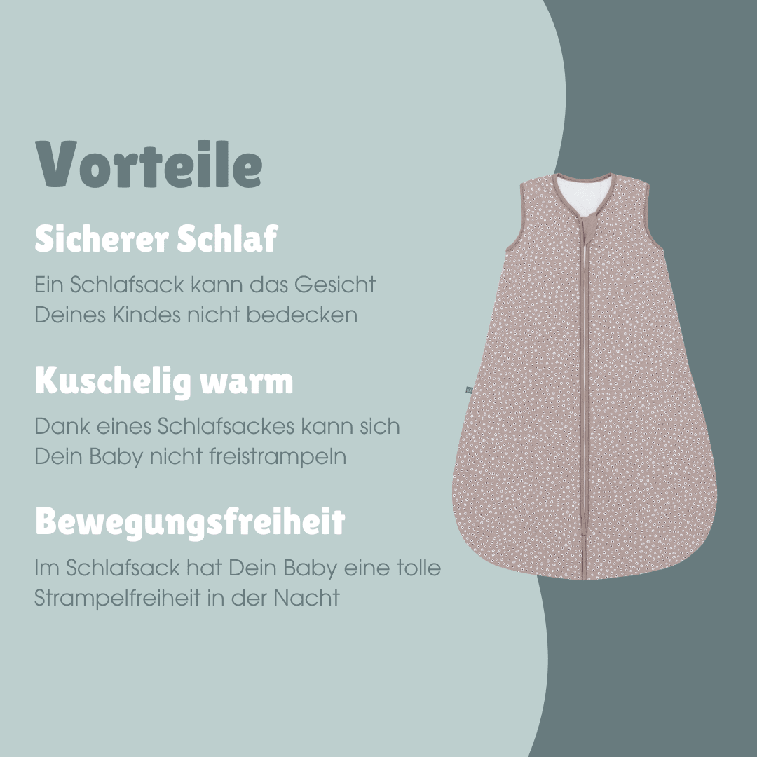 Schlafsack 2.5 TOG | Blume Berry