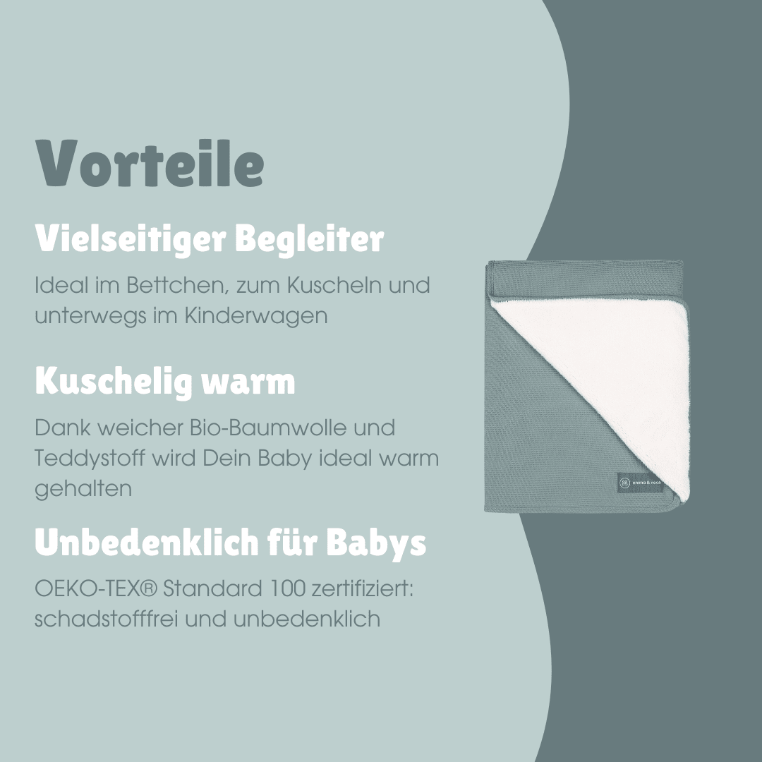Kuscheldecke | Essential Mint