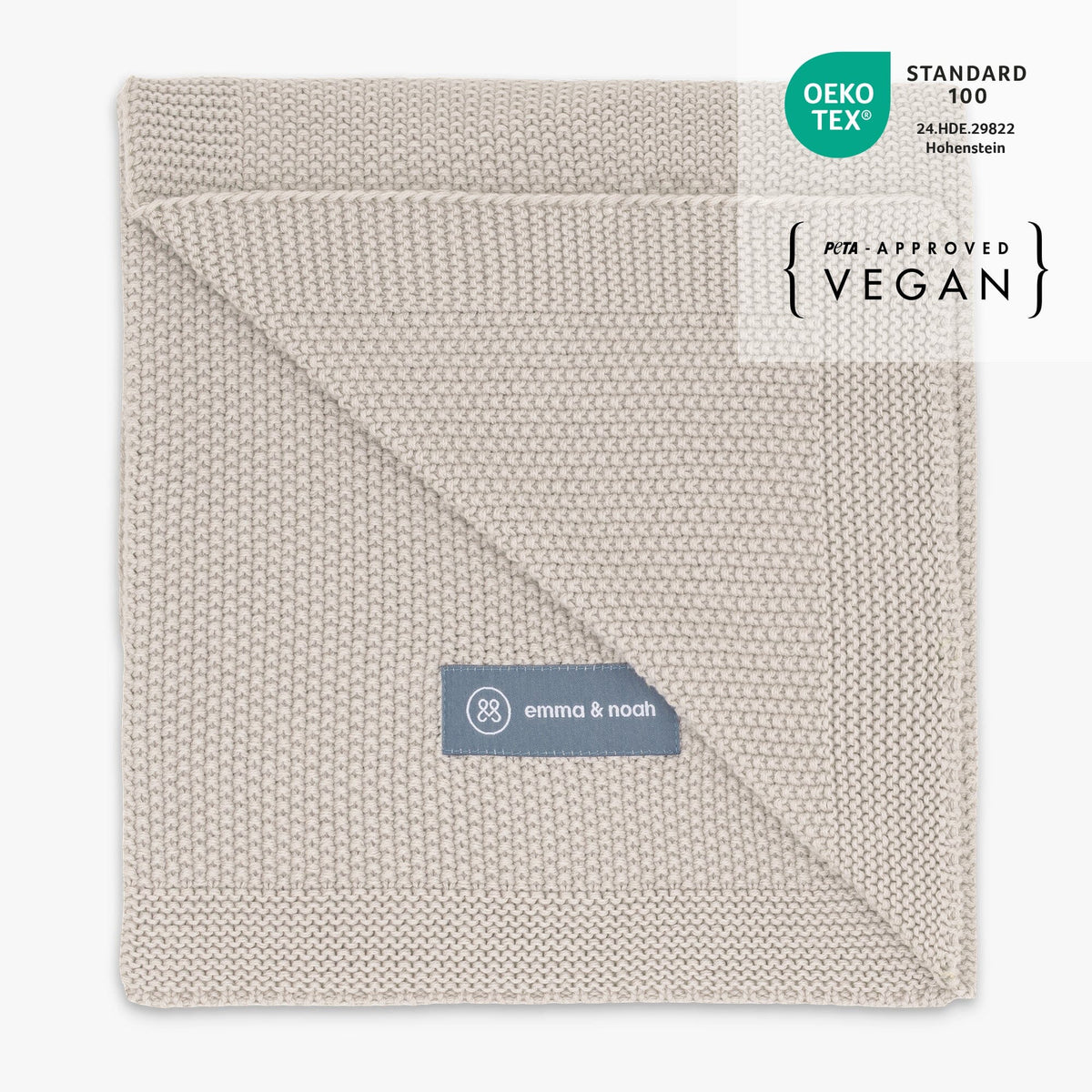 Strickdecke | Essential Beige