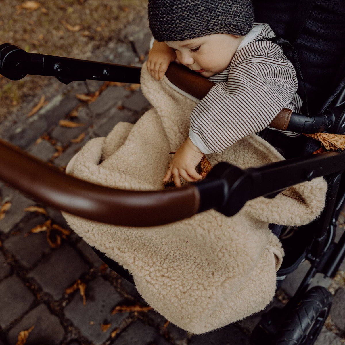 Babydecke aus Merinowolle | Essential Beige